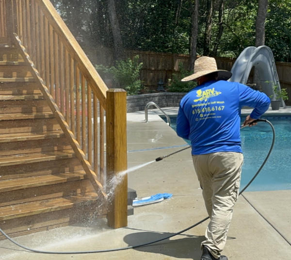 we offer deck washing service in murfreesboro and the nashville region